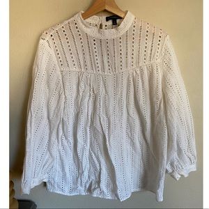 Eyelet Top